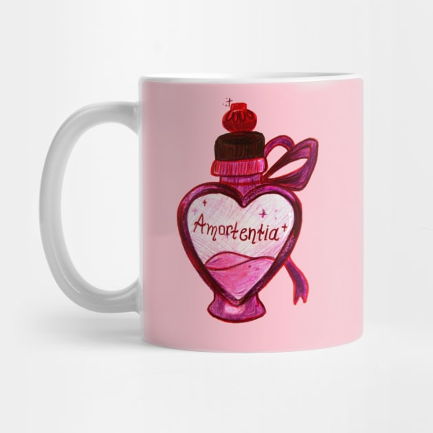 Amortentia the most powerful love potion by Le petit fennec